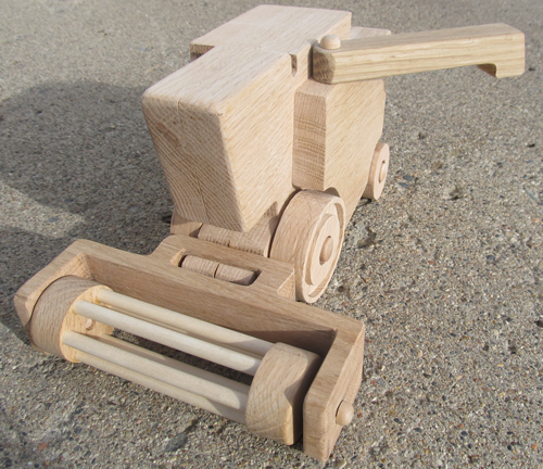 Plans To Make Wooden Toy Tractor